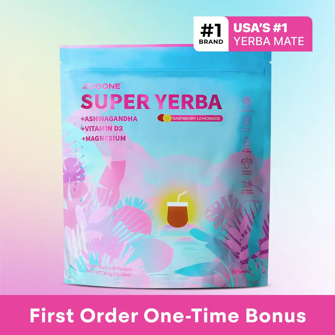 [First Order One-Time Bonus] Free Zoone™ Super Yerba